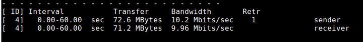 带宽测试工具iperf3使用方法详解  第4张