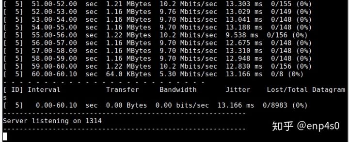 带宽测试工具iperf3使用方法详解  第7张