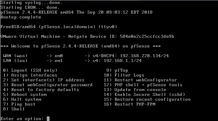 小白在VM上安装pfSense防火墙教程  第9张