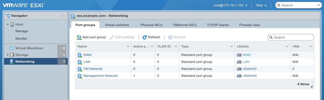 在vSphere / ESXI上安装pfSense防火墙教程  第5张