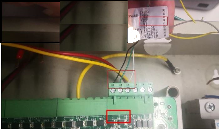 海康威视常见门禁一体机（用作读卡器）接门禁主机教程