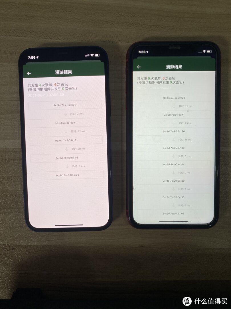 [INTJ狼测评]篇七：iphone 12与XR,WIFI6与WIFI5测速对比，mesh漫游测试  第7张