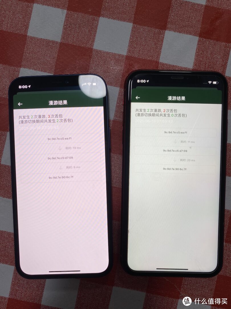 [INTJ狼测评]篇七：iphone 12与XR,WIFI6与WIFI5测速对比，mesh漫游测试  第9张