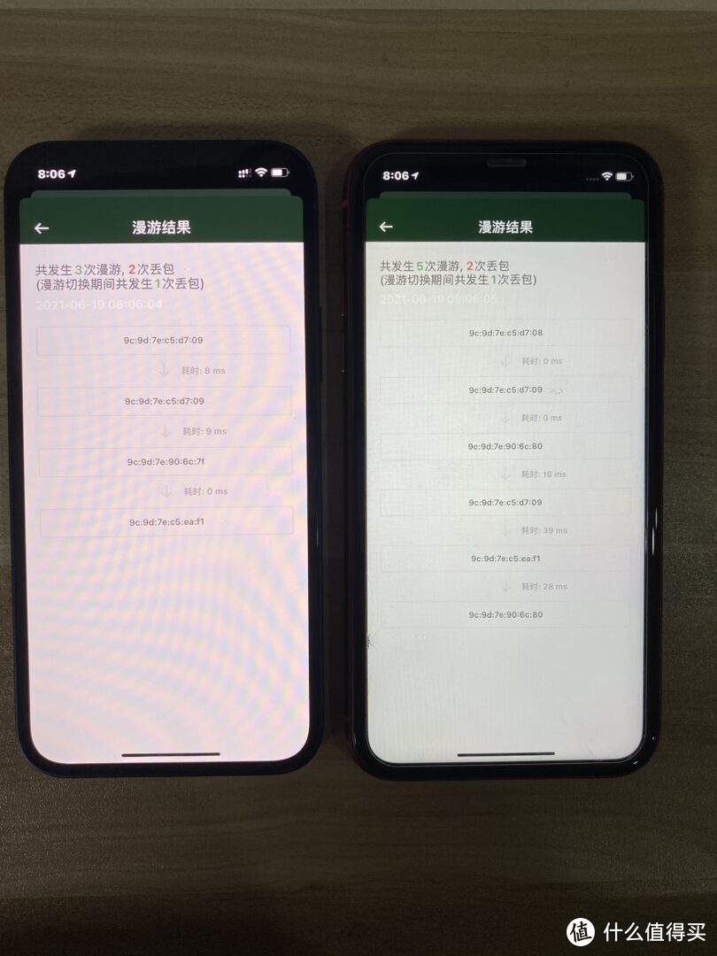 [INTJ狼测评]篇七：iphone 12与XR,WIFI6与WIFI5测速对比，mesh漫游测试  第8张