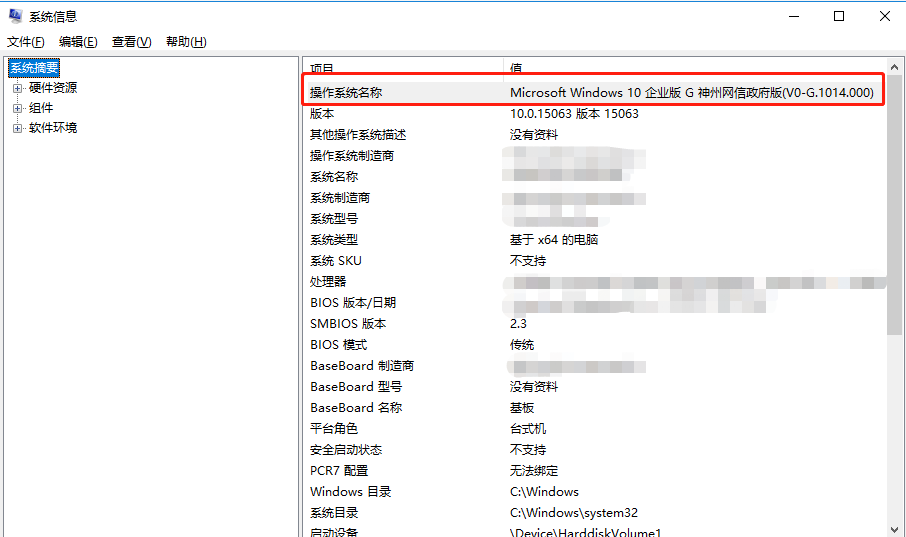 如何查看 Windows 10 神州网信政府版的版本信息  第5张