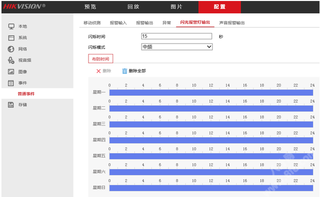 海康威视电瓶车检测警戒安装配置流程方法