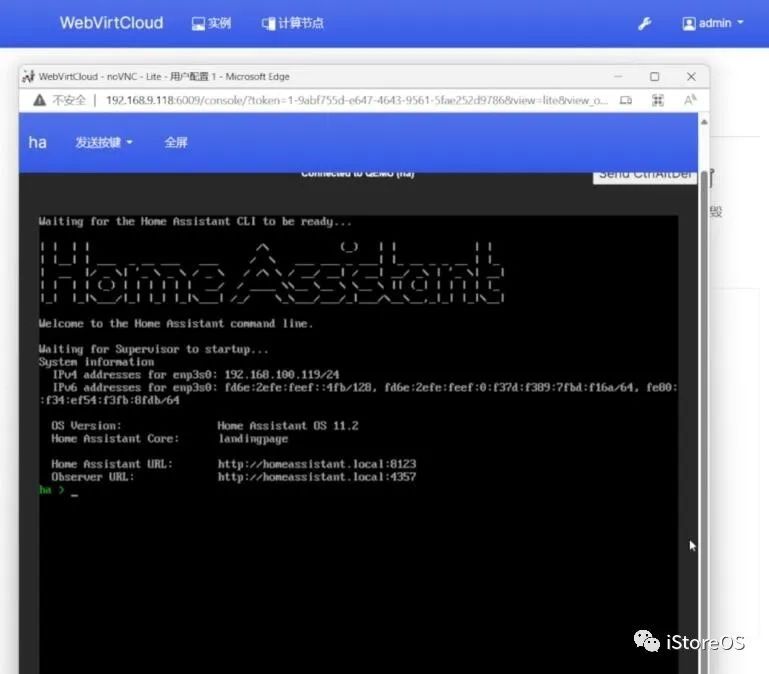 iStoreOS路由在KVM虚拟机环境下安装HomeAssistant  第28张